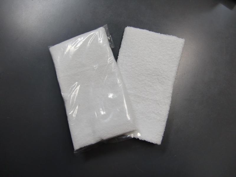 120匁白タオル透明袋入